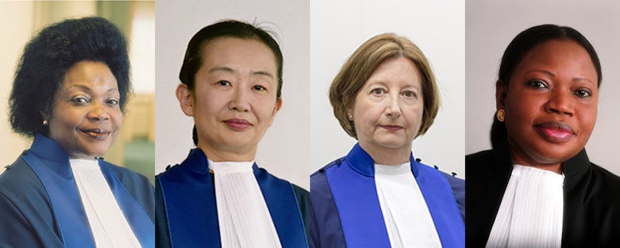 Rechters aan het Internationaal Strafhof in Den Haag