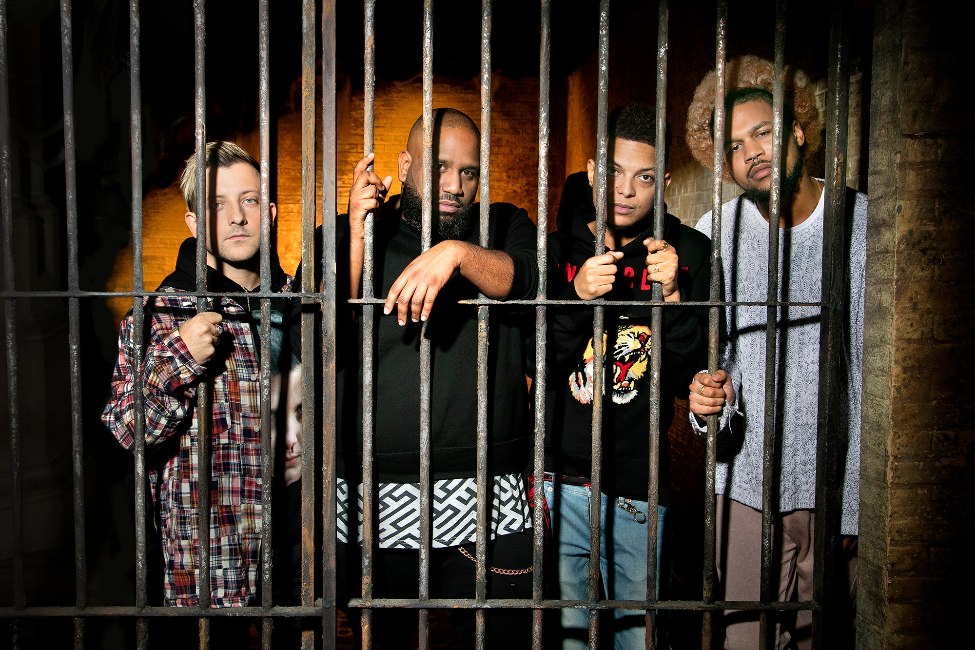 Rappers achter de tralies