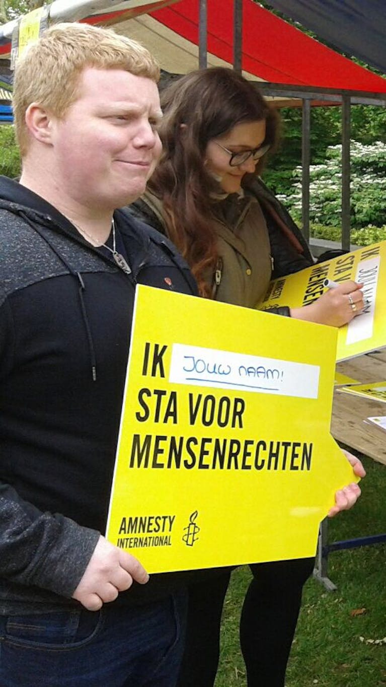 Actie Bevrijdingsdag Amsterdam