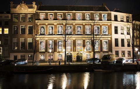 Het Amnesty-hoofdkantoor in Amsterdam
