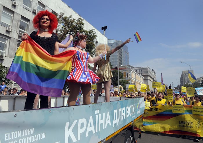 Pride in Kiev, Oekraïne