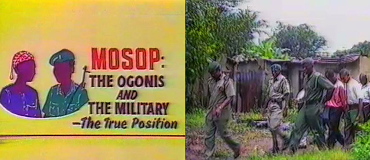 MOSOP en Major Paul Okuntimo