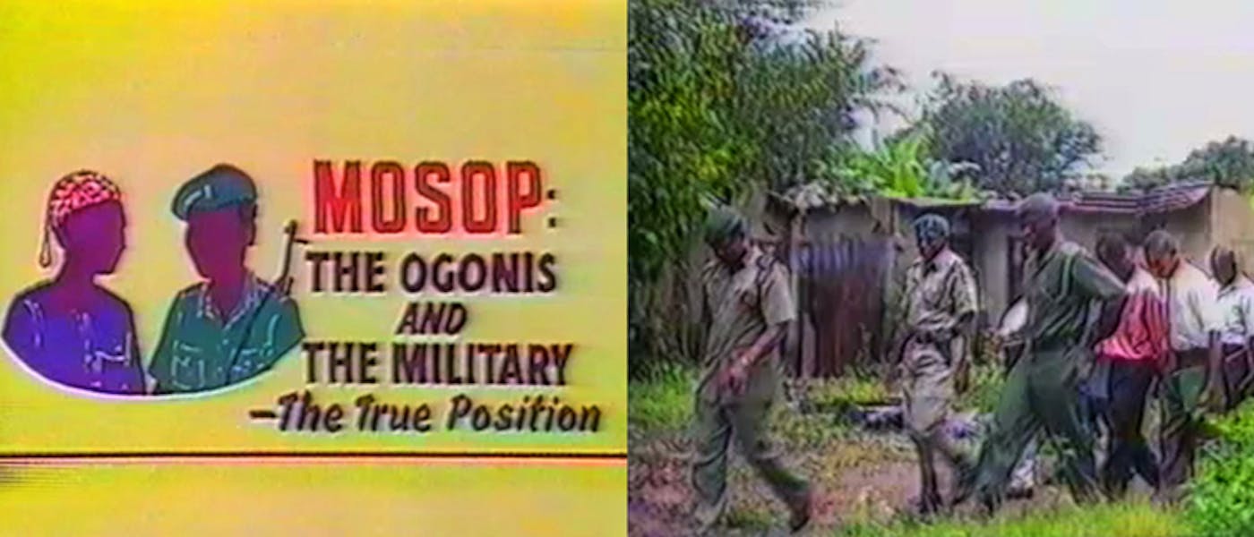 MOSOP en Major Paul Okuntimo