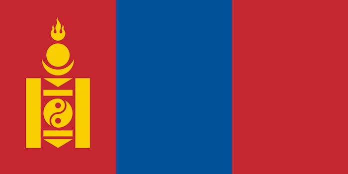 Vlag van Mongolië