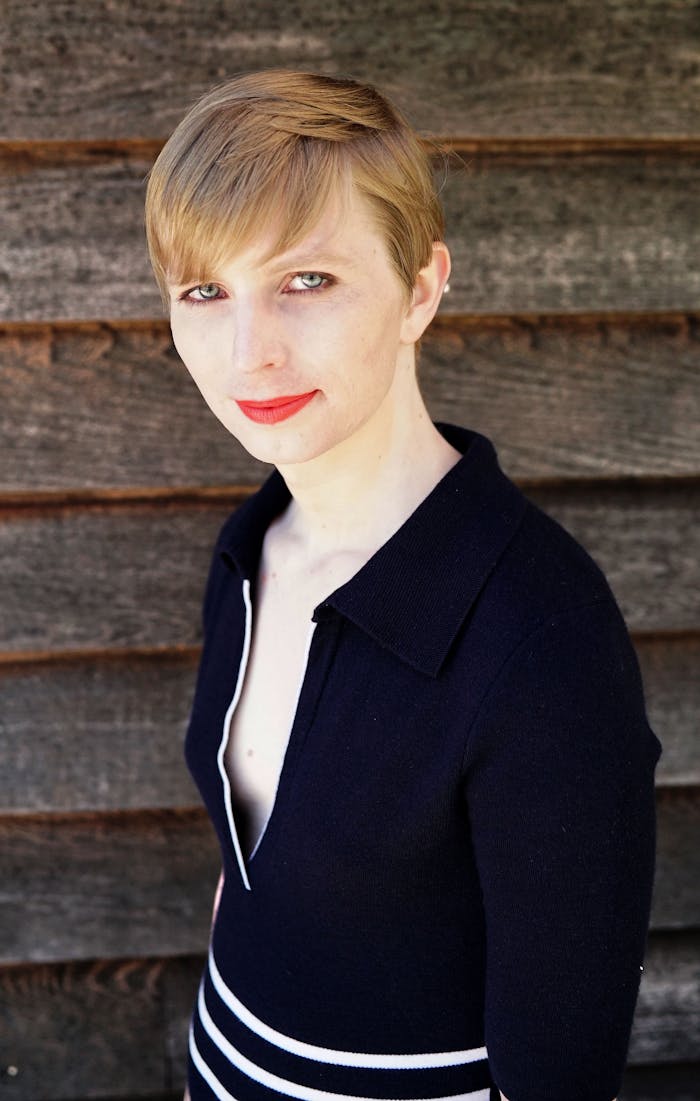 Chelsea Manning na haar vrijlating.