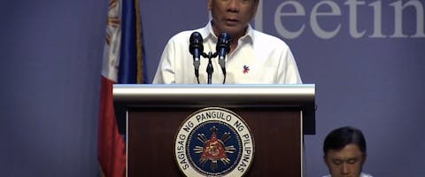 President Duterte van de Filipijnen
