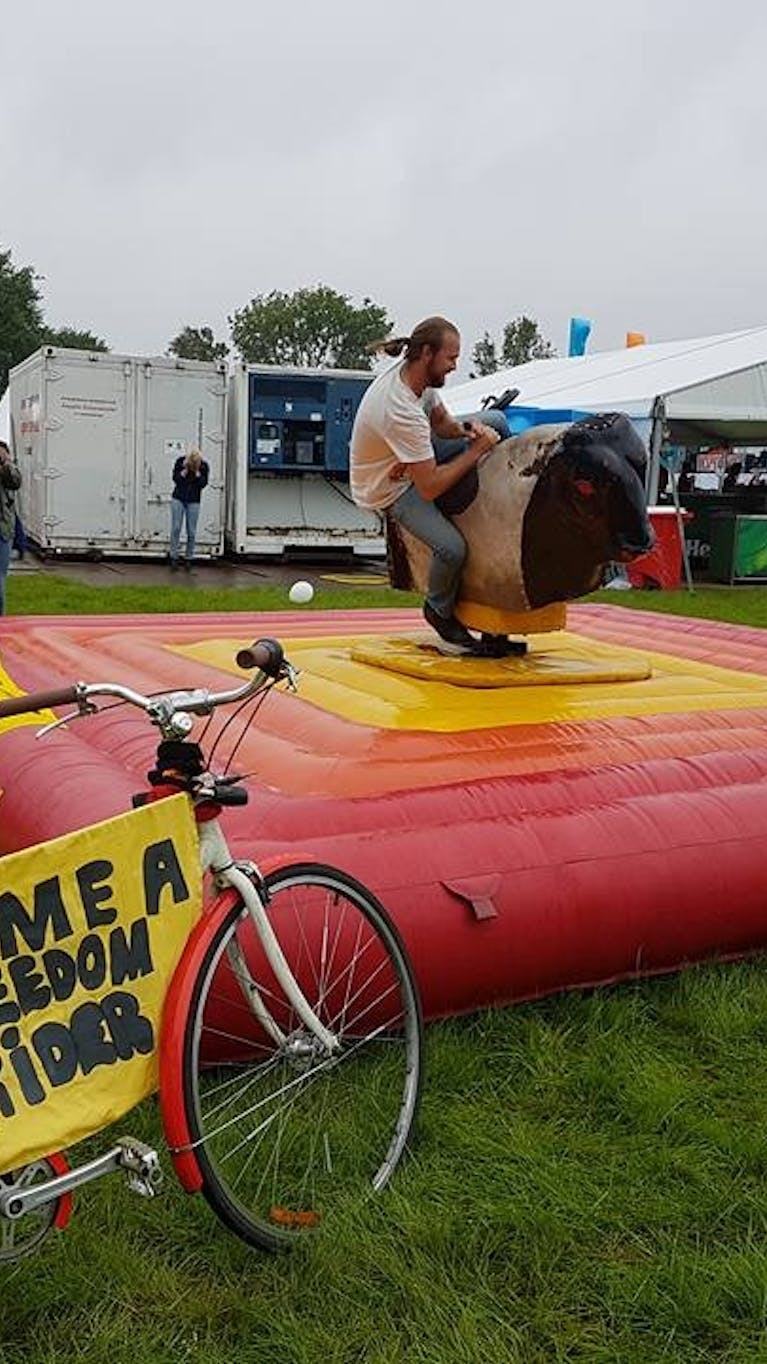 Actie studentengroep tijdens EL CID