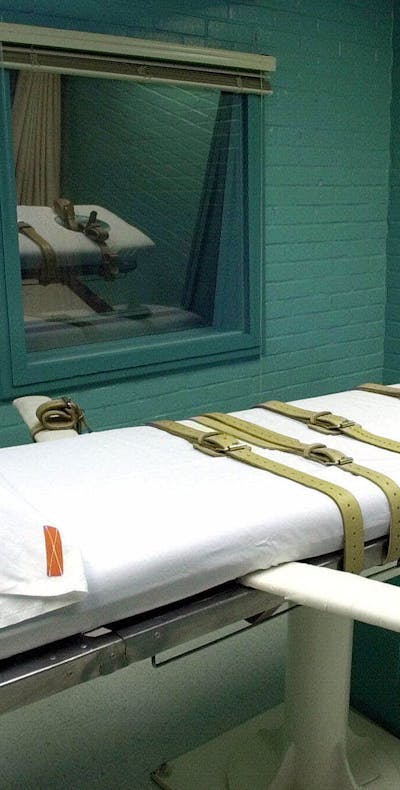 Doodstraf in Amerika: executieruimte in Texas.