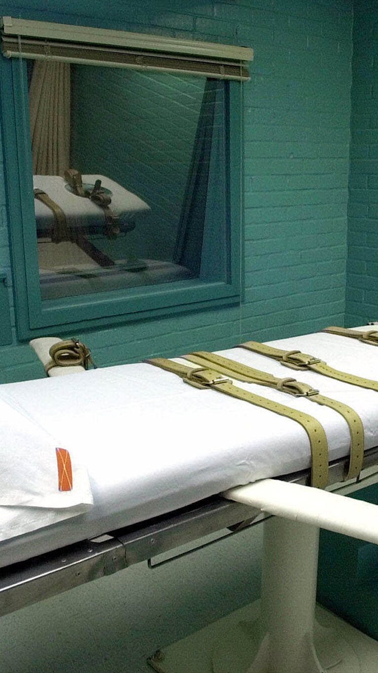 Doodstraf in Amerika: executieruimte in Texas.
