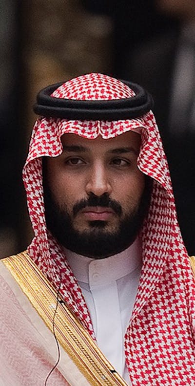 Kroonprins Mohammad bin Salman al-Saoed van Saudi-Arabië