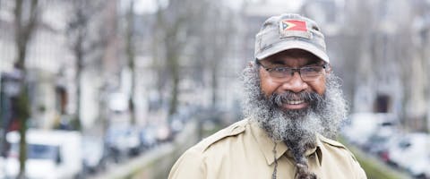 Filep Karma in Amsterdam