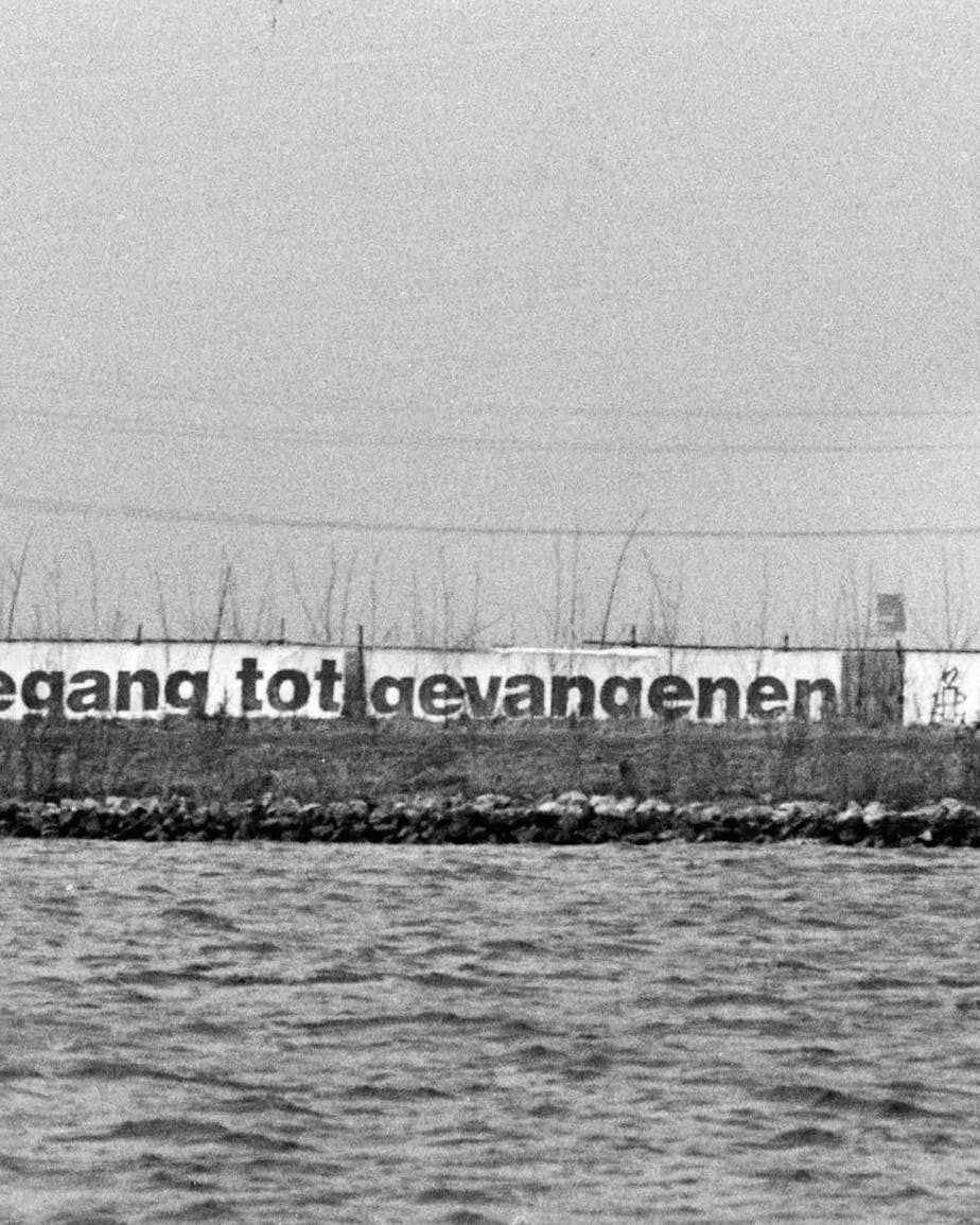 'Marteleiland' in het Gooimeer, 1985