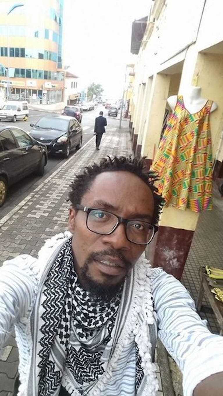 Cartoonist en activist Ramón Esono Ebalé
