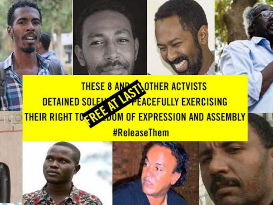 Sudanese activisten vrijgelaten