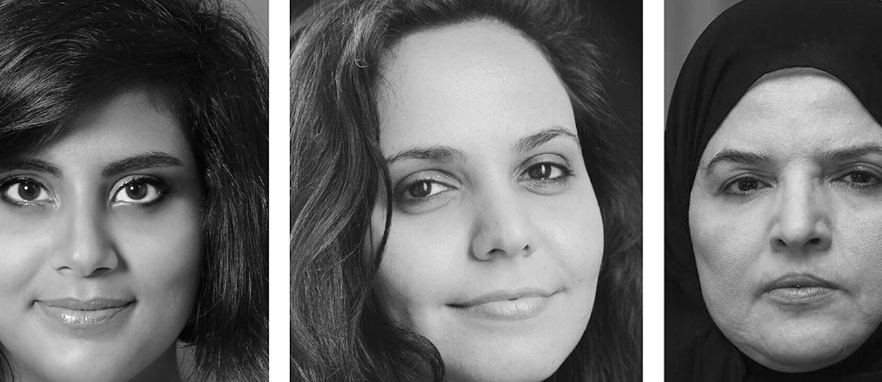 Vrouwenrechtenactivisten die in Saudi Arabië in de gevangenis zitten