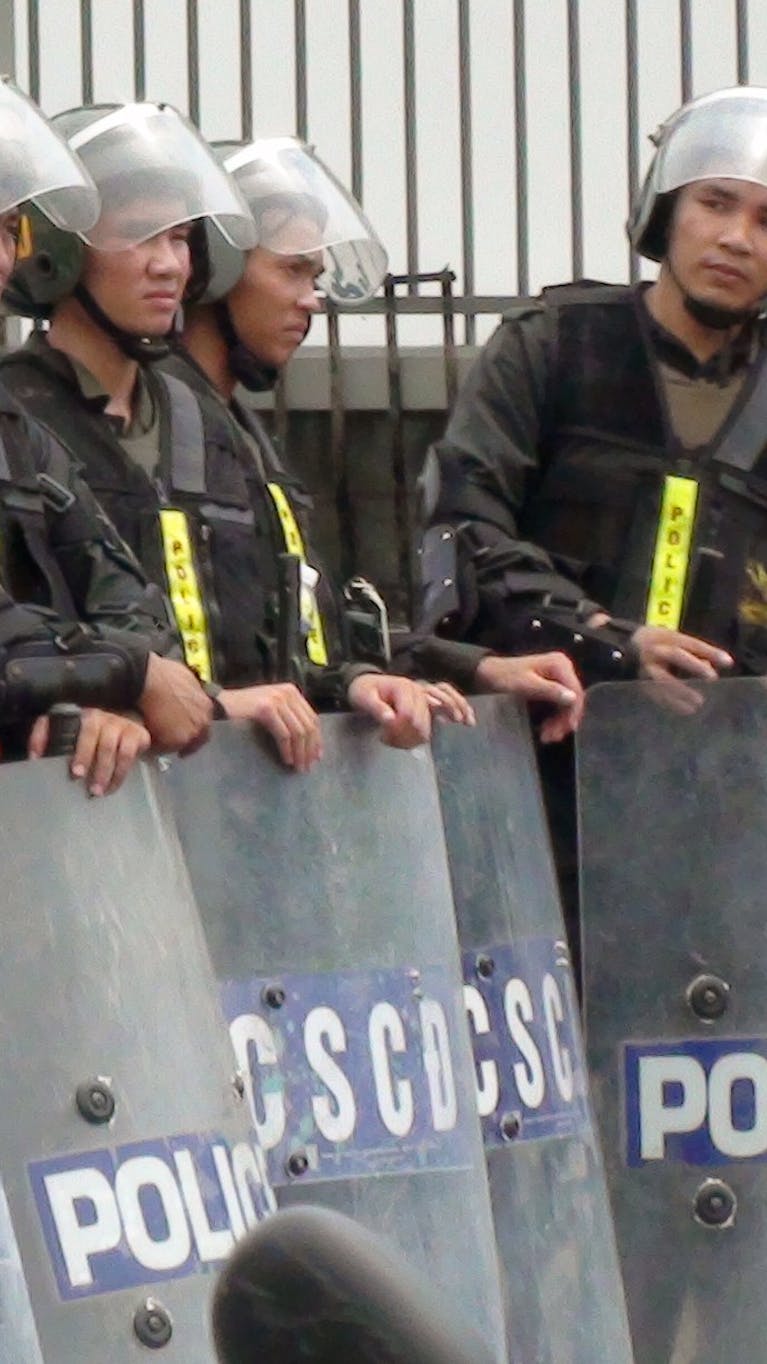 Oproerpolitie in Vietnam