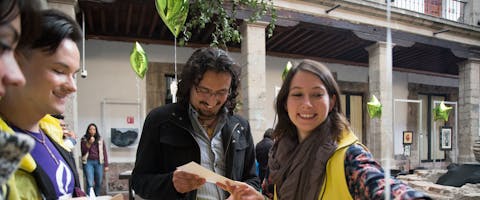 W4R Mexico – Amnesty International Staff at a local University’s hall
