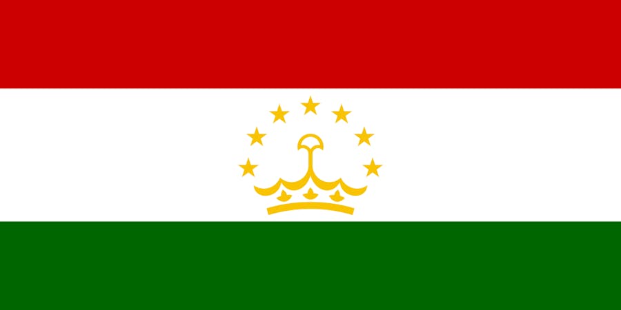 vlag Tadzjikistan