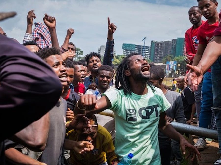 Onrust in Ethiopië. In Addis Ababa werden bijna 3.000 jongeren opgepakt