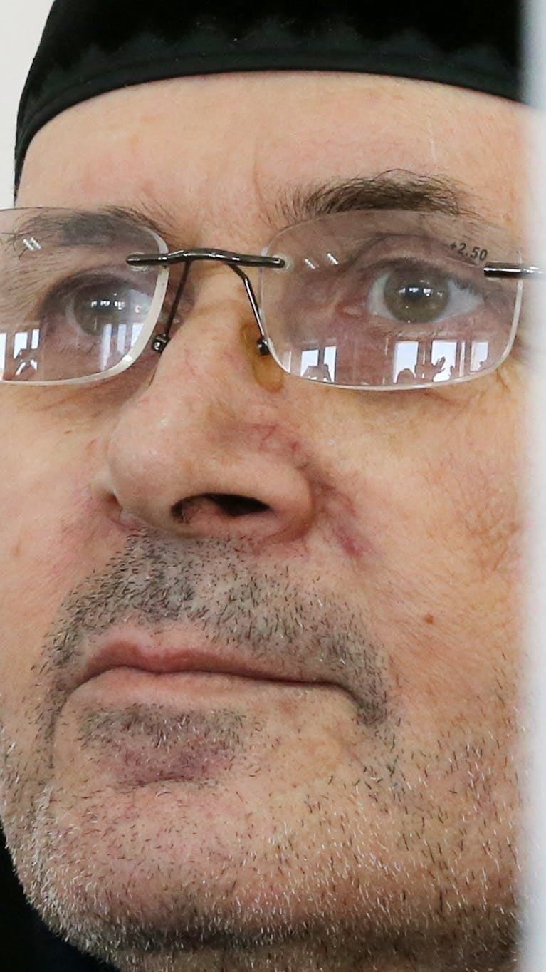 De Russische mensenrechtenverdediger Oyub Titiev
