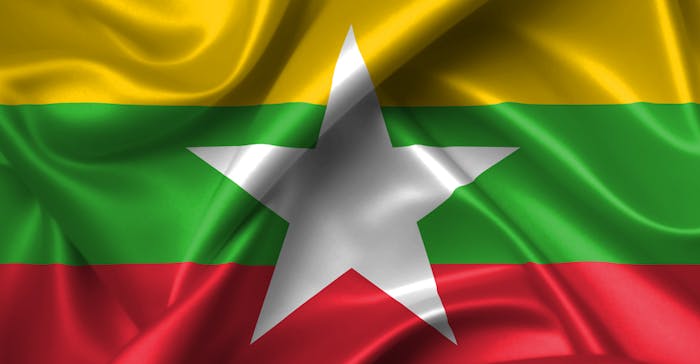 Vlag Myanmar
