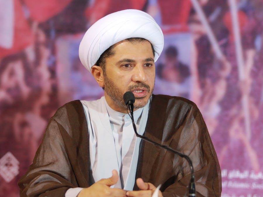 Sheikh Ali Salman, secretaris-generaal van Al-Wafeq