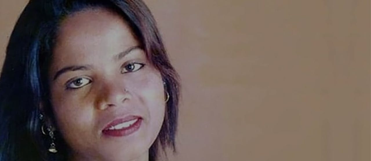 Asia Bibi uit Pakistan werd ter dood veroordeeld wegens godslasteing, maar later vrijgesproken