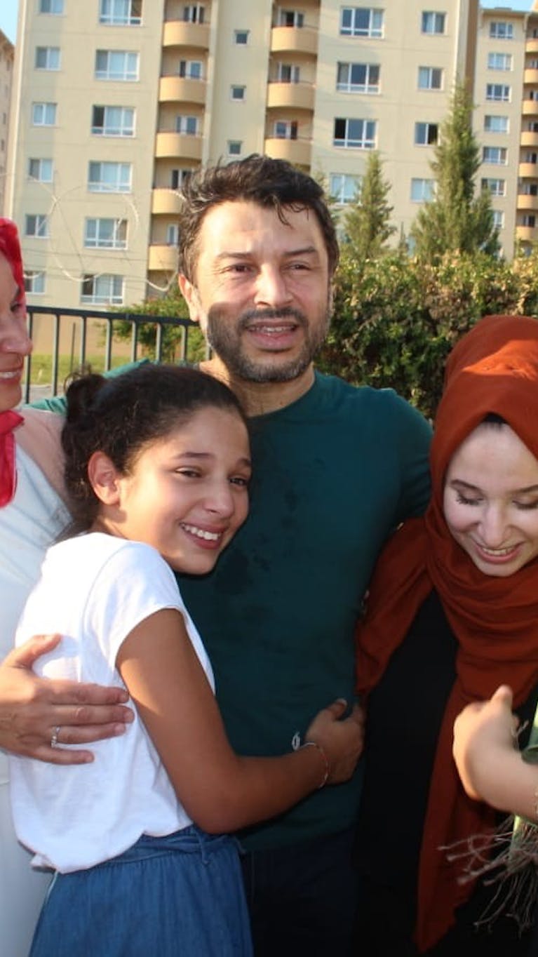 Oud-voorzitter van Amnesty Turkije Taner Kılıç na zijn vrijlating