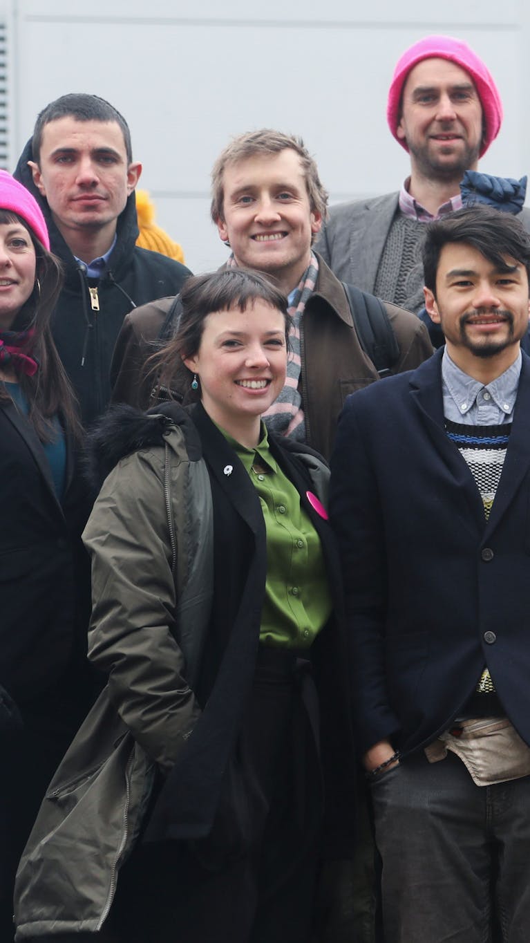 De Stansted 15 zijn in het Verenigd Koninkrijk aangeklaagd vanwege een aan terrorisme gerelateerd misdrijf