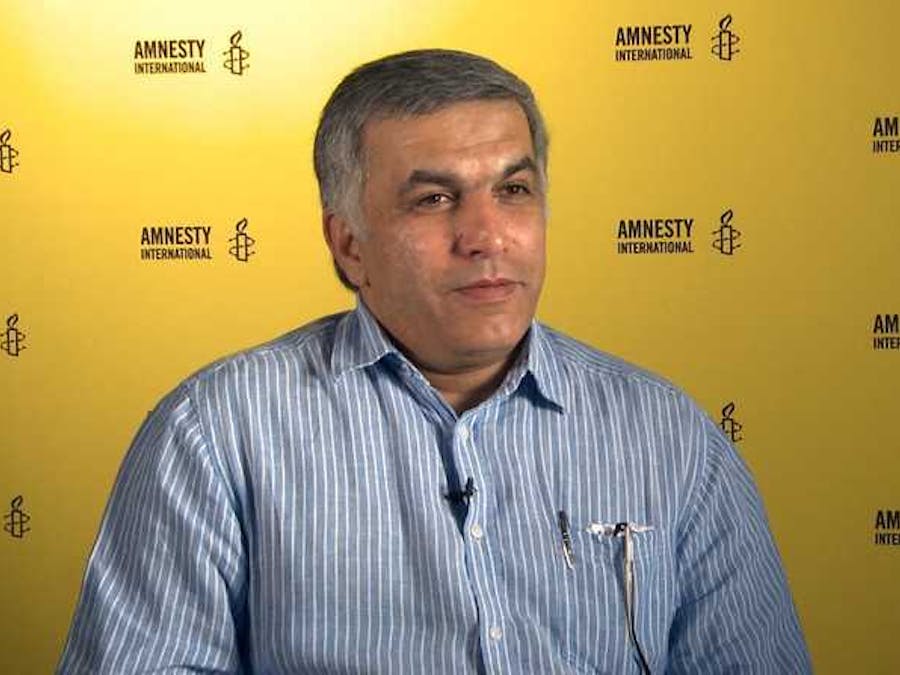 Nabeel Rajab is in Bahrein veroordeeld tot 5 jaar gevangenisstraf vanwege berichten op Twitter