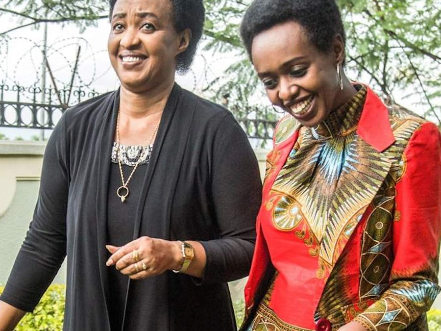 Diana Rwigara en haar moeder Adeline Rwigara, Rwanda