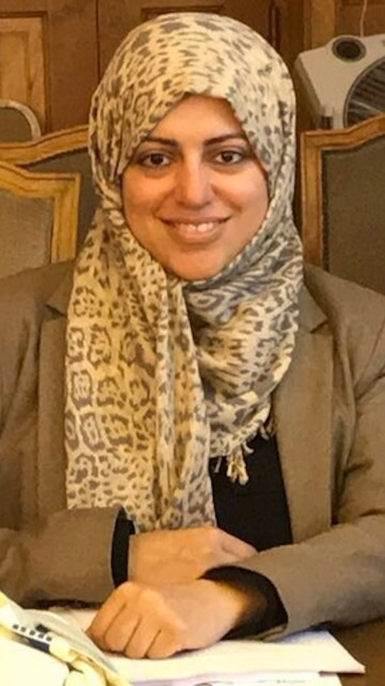 Vrouwenrechtenactivist Nassima al-Sada uit Saudi-Arabië zit gevangen vanwege haar mensenrechtenwerk