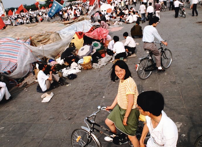 Plein van de Hemelse Vrede voor 4 juni 1989