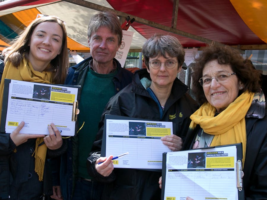Amnesty Leiden verzamelt handtekeningen