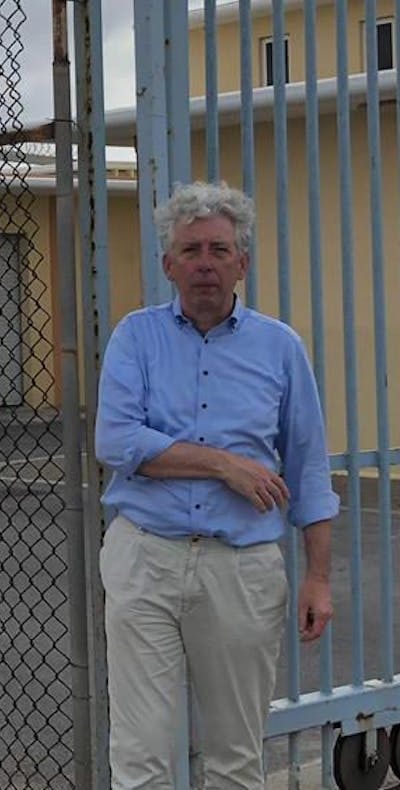 Eduard Nazarski op Curaçao, juni 2019