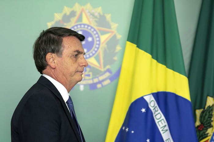Braziliaanse president Jair Bolsonaro