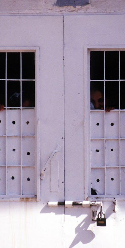 Vrouwen in Juweidah gevangenis in Amman, Jordanië