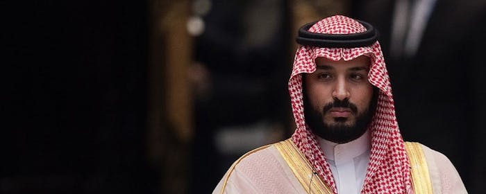 Kroonprins Mohammed bin Salman van Saudi-Arabië