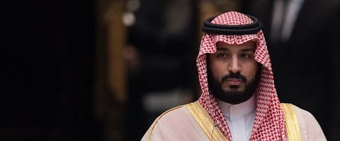 Kroonprins Mohammed bin Salman van Saudi-Arabië