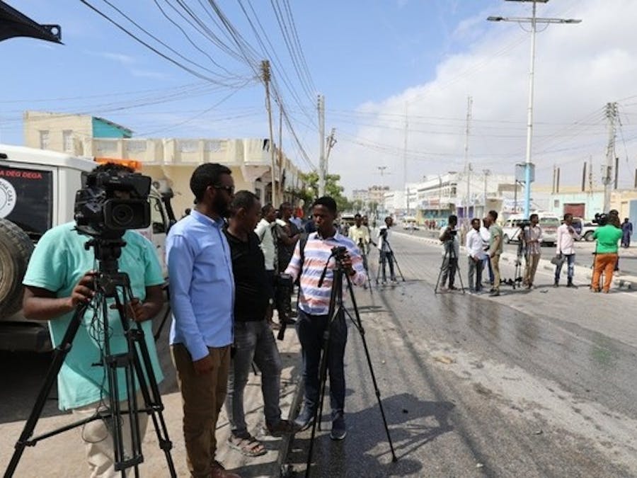 Door anvallen, bedreigingen en intimidatie is Somalië een van de gevaarlijkste landen voor journalisten