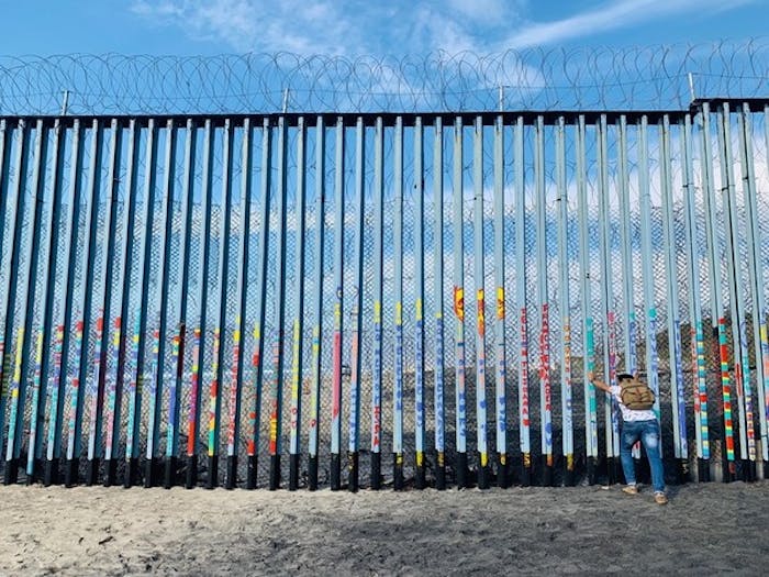 De grens tussen Mexico en de Verenigde Staten