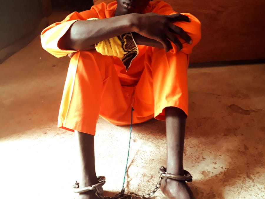 Magai Matiop Ngong in de gevangenis van Juba, Zuid-Sudan