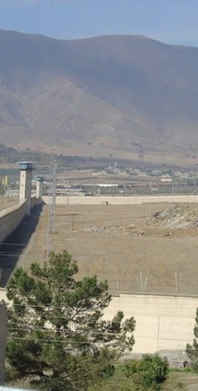 De Rajai Shahr-gevangenis in Karaj in de provincie Alborz