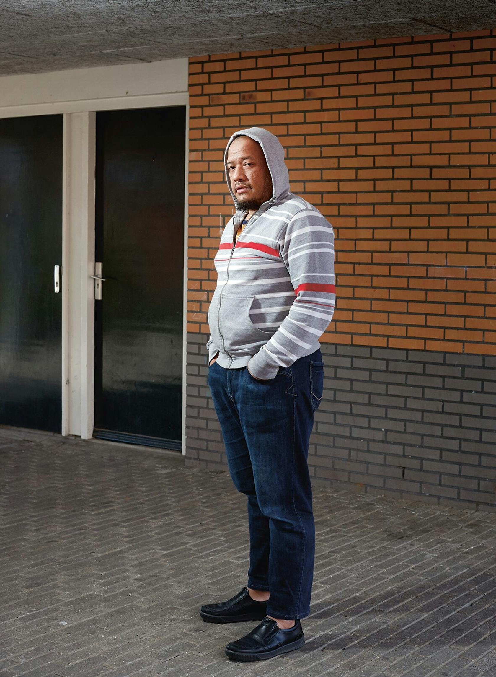 Faisol Iskandar (39) werkt al twaalf jaar als schoonmaker in Nederland en is voorzitter van de Indonesian Migrant Workers Union. ‘Ik weet van drie mensen dat ze uit hun huis zijn gezet.’