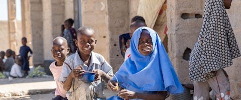 Kinderen in NIgeria.