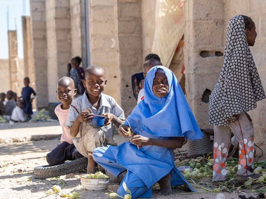 Kinderen in NIgeria.