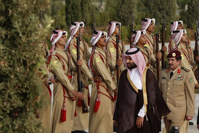 De Saudische kroonprins Mohammed bin Salman