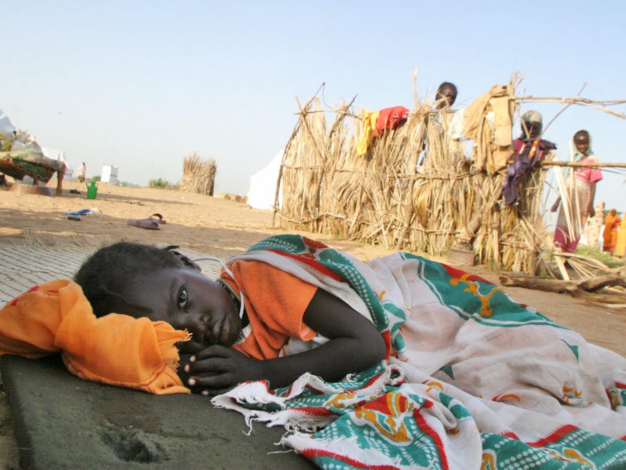 Vele honderdduizenden Sudanezen uit Darfur sloegen vanaf februari 2003 op de vlucht voor moordende en verkrachtende Janjaweed-milities