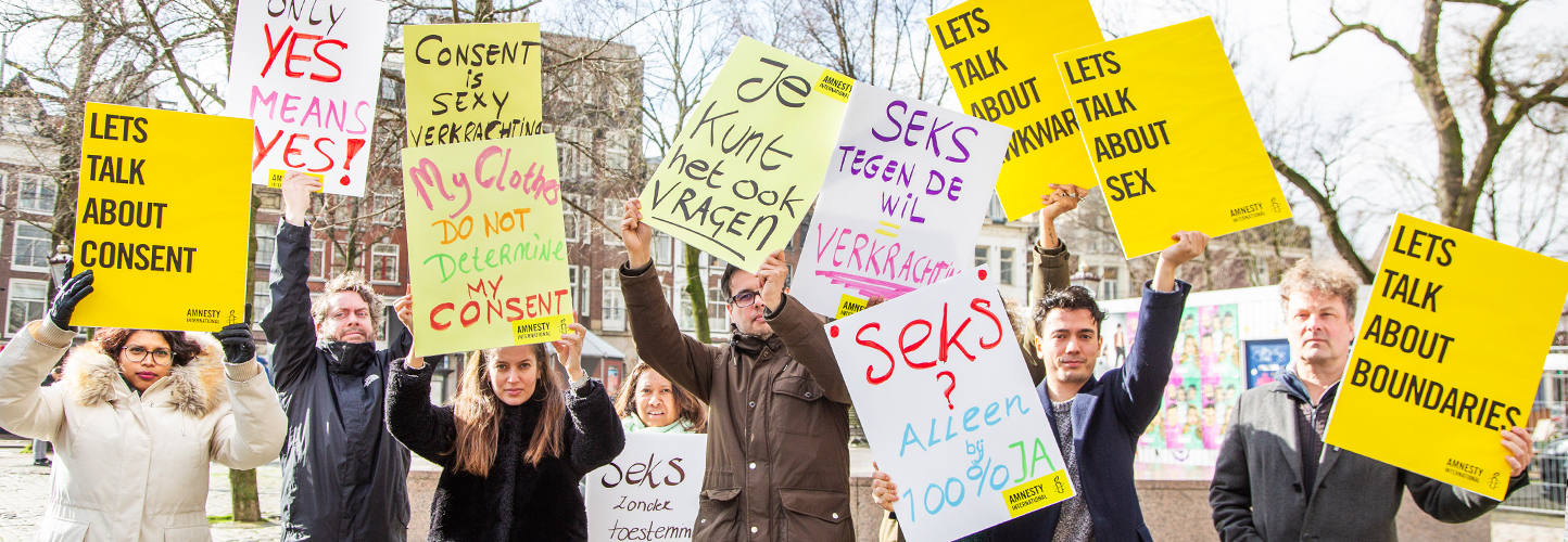 Let's Talk About Yes: Publiekscampagne Van Amnesty International