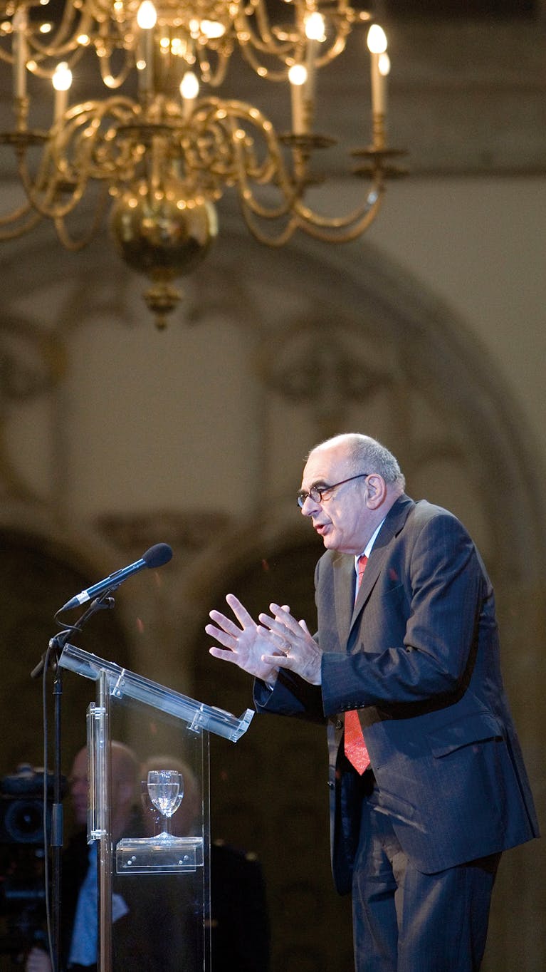 Jan Pronks 5 mei-lezing in de Utrechtse Domkerk in 2007